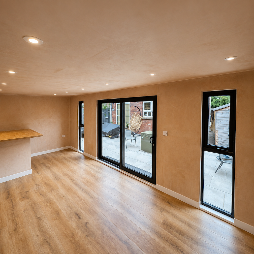 12x8 Insulated Garden Room
