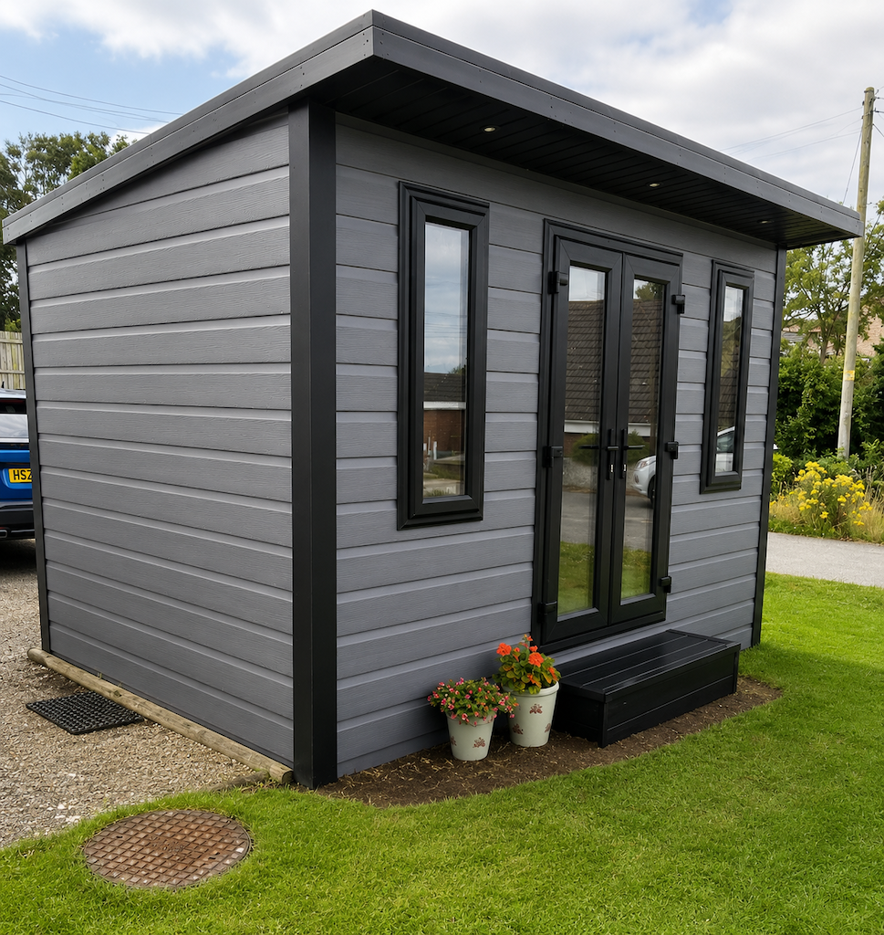 12x8 Insulated Garden Room