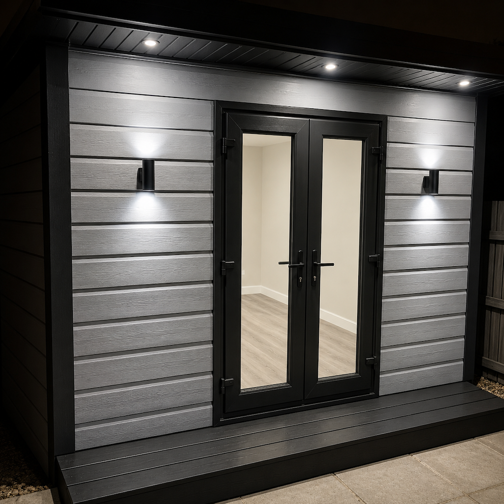12x8 Insulated Garden Room